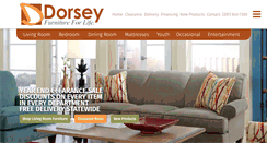 Desktop Screenshot of dorseyfurniture.com